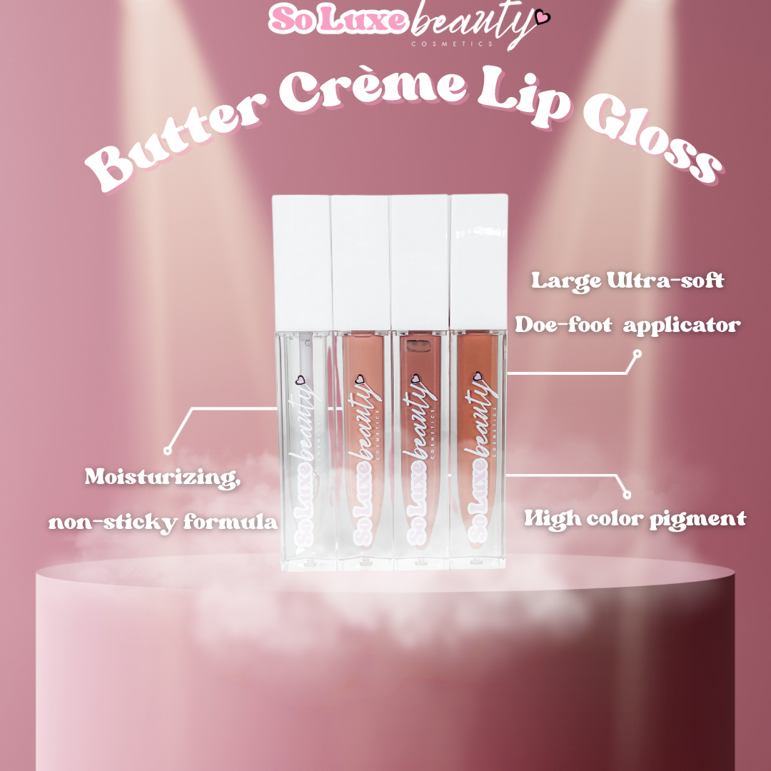 Peachy Nude - Butter Crème Lip Gloss